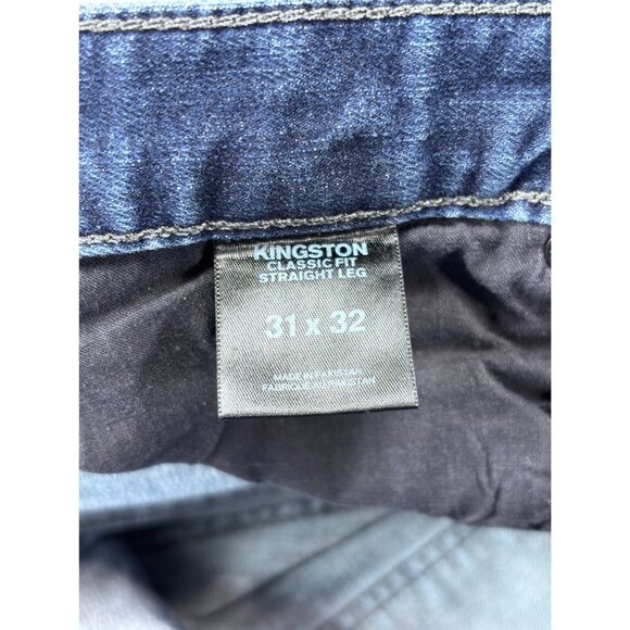 Express Mens Kingston Classic Straight Leg Jeans Size 31x32 - Picture 11 of 12